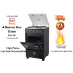 FOUR BURNER GAS COOKER & OVEN