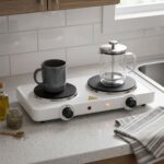 DOUBLE BURNER GLASS TOP BELGIUM HOT PLATE - Image 3